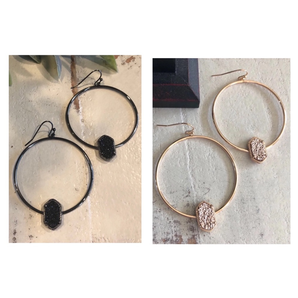 Druzy Hoop Bundle